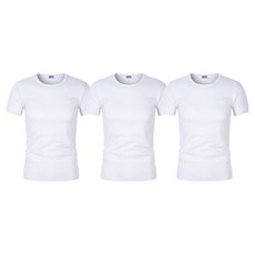 Goodif 男性運動圓領T恤3件組