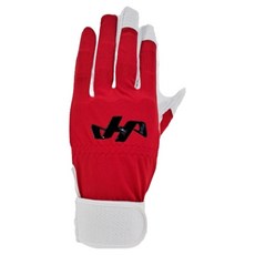 HATAKEYAMA 捕手用守備手套 CT-RW 右手用, 1個, 紅白色