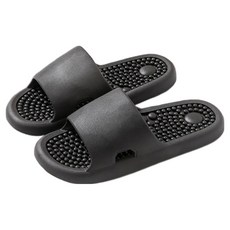 CUSSO 舒緩刺激型按摩拖鞋 250mm A-10, 1個, 黑色