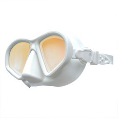 ButterFly Fish 蝴蝶魚 潛水面鏡 附收納盒 MK2301, 白色