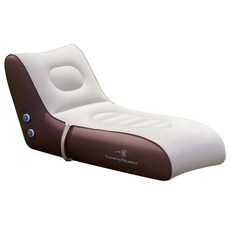 小米有品一宿 一鍵自動充放氣貴妃榻沙發, 米白色/咖啡色