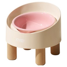 REDPUPPY 寵物防皺寵物碗, 1個, 草莓牛奶