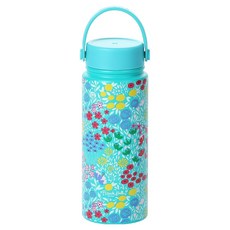 프렌치불 스텐316 보온보냉 휴대 스트랩 핸들 슬링 텀블러, 플라워번치, 1개, 600ml 플라워번치, 1개, 600ml