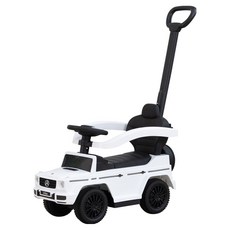 야야 아동용 벤츠 지바겐 푸쉬카, 화이트, 1개