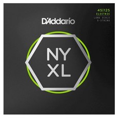 D'Addario 貝斯吉他弦 434120 NYXL45125, 1個