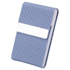 에이로크 심플한 이쁜 명함첩, 우븐 블루, 1단