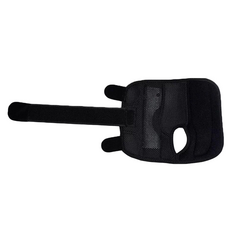 鋁合金透氣強力護手套 左手 黑色 運動護腕 鋁板支撐 舒適, 1個