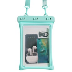 Aisor 雙氣囊大容量防水袋, 薄荷綠, 1個