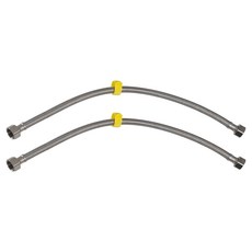 BK 不鏽鋼手把洗臉台連接高壓軟管 Moro79, 2個