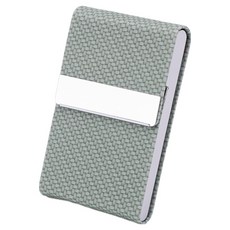 에이로크 심플한 이쁜 명함첩, 우븐 그린, 1단