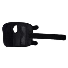 鋁合金透氣強力護手套 右手, 黑色, 1個