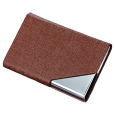 에이로크 정리잘된 명함첩, 브라운, 1단