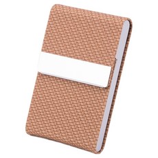 에이로크 심플한 이쁜 명함첩, 우븐 살구, 1단