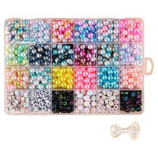 Allincell 漂亮串珠 DIY 套組 8mm, 1個, 混合 6-24種