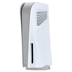 SPACE SHIELD PS5光碟版相容 散熱外殼 替換用面板 主機蓋, 1個, 單一商品, 白色