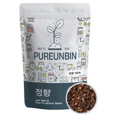 푸른빈 정향 클로브, 100g, 1개