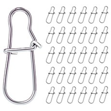 魚福 不鏽鋼 304 大容量Hyper Snap強力別針, 1個, 30入