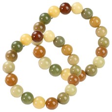 Miso-roun 溫和漸層念珠手鍊 11mm, 2個, 糖果色