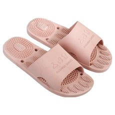 酷搜 舒適簡約多合一指壓拖鞋 A-13 250mm, 粉紅色, 1個