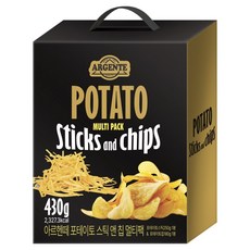 ARGENTE 成風洋行 馬鈴薯片 180g +馬鈴薯條 250g 多件組, 1套