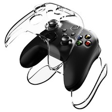 SPACE SHIELD Xbox 第四代無線控制器相容 Pure Grip 透明 PC 保護殼, 1個, Xbox 第四代無線控制器相容 Pure Grip 透明 PC 保護殼 透明保護殼
