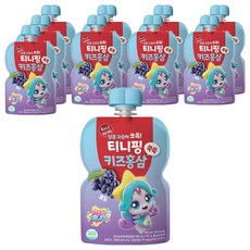 甜心小瓶蓋 兒童成長紅參 葡萄, 100ml, 10個