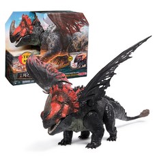 Spin Master 馴龍高手 泰坦 紅死神 公仔, 1個, 30cm, 混合色