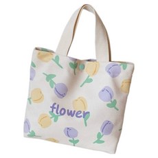 輕便迷你便當午餐袋 BRP270, 1個, 花朵