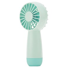 구스페리 저소음 경량 미니 핸디 무선 손선풍기, MCF-003, 민트