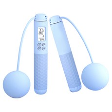 樂居家 智能電子兩用跳繩, 1個, 藍色