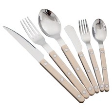 Haru It 304不鏽鋼西餐餐具 6件組, 1套, 6種, 淺褐色