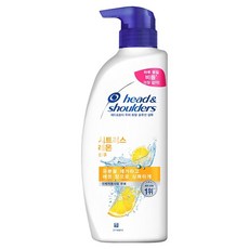 헤드앤숄더 두피 토탈 솔루션 샴푸 시트러스 레몬, 520ml, 1개