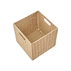 Healssidot 可折疊方形藤編籃, 1個, 米色