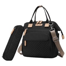 Theia 多功能野餐大容量保溫保冷袋, 黑色, 1個