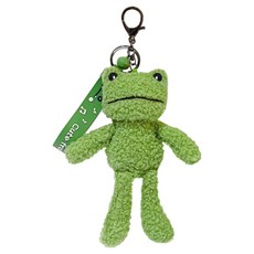 아이끌레 개굴 프로그 봉제인형 키링, 19cm, 그린, 1개 19cm, 그린, 1개