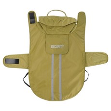 Yoreungae 寵物雙條紋螢光綁帶雨衣, 1個, 03 綠色