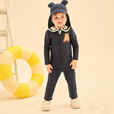 Care Bears 兒童 Tenderheart Bear 水手防曬衣 + 護頸帽套組