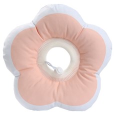 Green Hug 寵物防抓防舔頸圈, 1個, 粉紅色