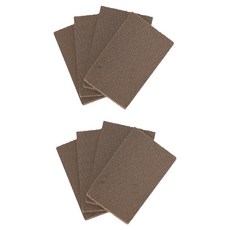 MeongnyangiNoriteo 貓咪BC瓦楞貓抓板補充包, 混合顏色, 8個