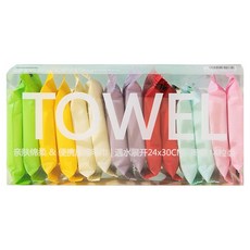 일회용 휴대용 압축 포장 세안타월 14p, 화이트, 1개