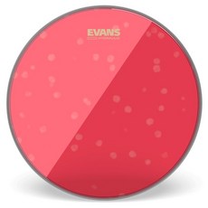 D'Addario Evans HYDRAULIC 油壓鼓皮 中音鼓/小鼓兩用 TT18HR, 紅色, 1個