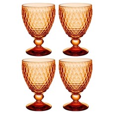Villeroy & Boch 波士頓高腳杯 310ml, 4個, 杏桃