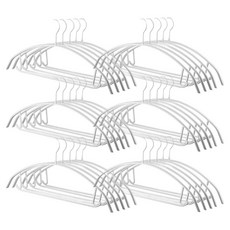 Dodo Living 防肩角圓弧衣架, 30個, 白色