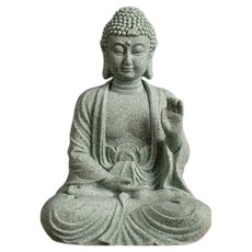 Second Best 藍砂石 佛像 佛教裝飾品 L, type2, 1個