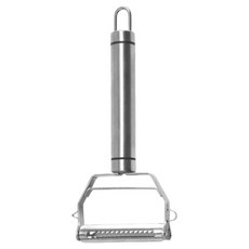 Librika 不鏽鋼雙面刨絲削皮器 8.2 x 18 cm, 銀色, 1個