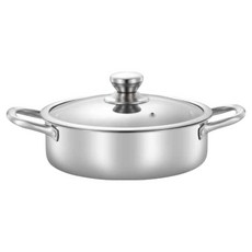 Nordic Kitchen Renly 電磁爐用三層IH不鏽鋼火鍋, 銀色, 1個, 24cm