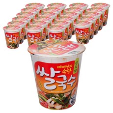 백제 쌀국수 김치맛, 58g, 24개