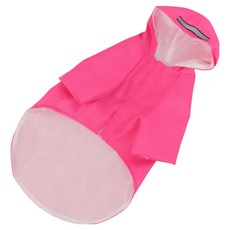 Yoreungae 寵物單色螢光雨衣, 1個, 03 粉紅色