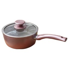 Nordic Kitchen Velosa IH 電磁爐陶瓷單柄鍋, 1個, 玫瑰金, 18cm