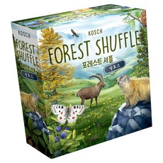 lookoutgames Asmodee 森林大洗牌 阿爾卑斯 桌遊, 1個, 混合顏色